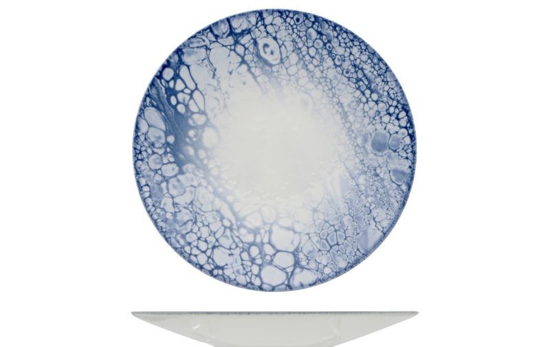 Saturnia - Piatto Portata Konos 28 cm Bubbles