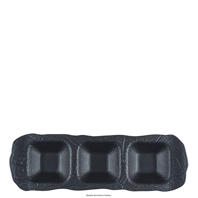 Ciotola 3 scomparti 30x10 cm Shade - Bonna