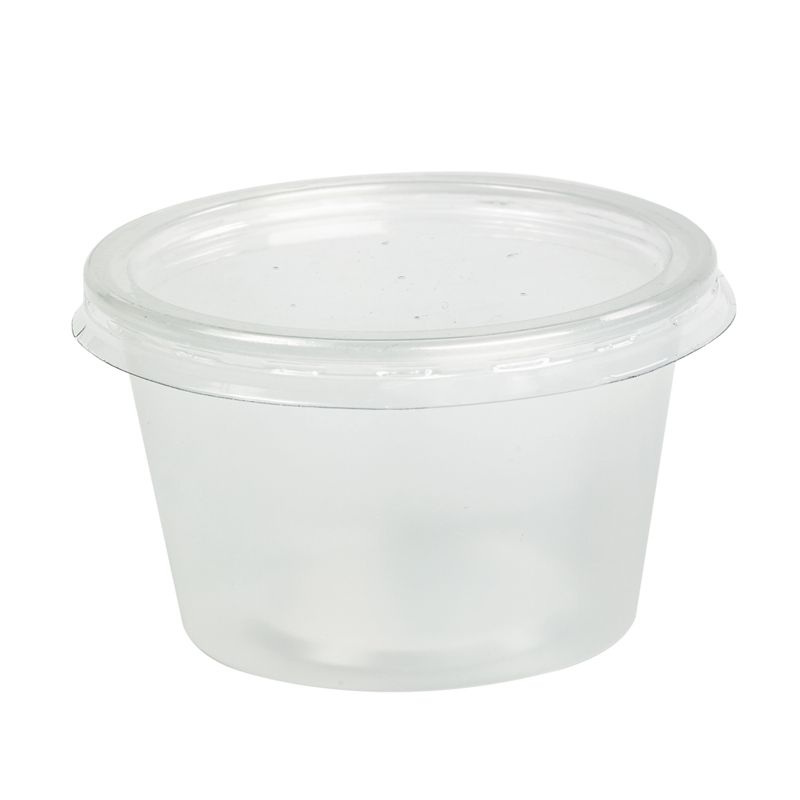 Firstpack -  Coppetta per salse con coperchio 110 ml