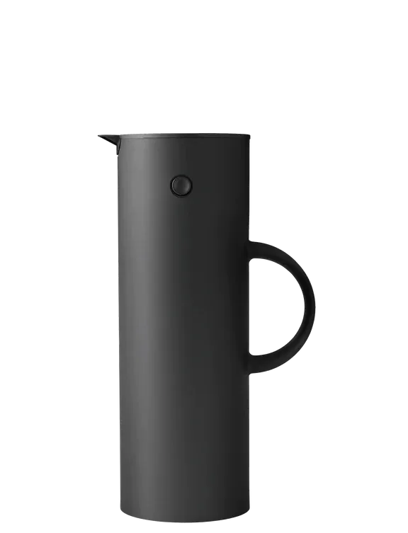 Caraffa sottovuoto 1 l Nero morbido EM - Stelton