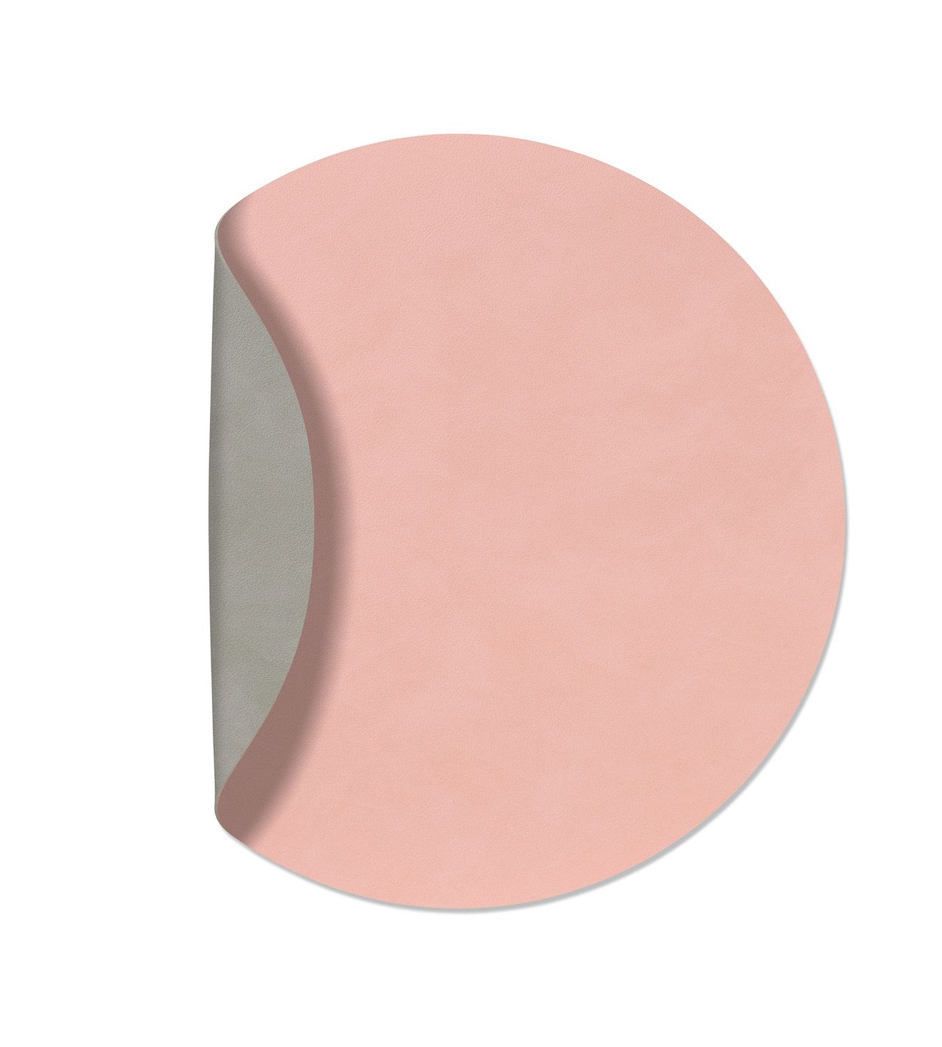 Lind DNA - Tovaglietta Double Circle Nupo rose/Nupo light grey 40 cm