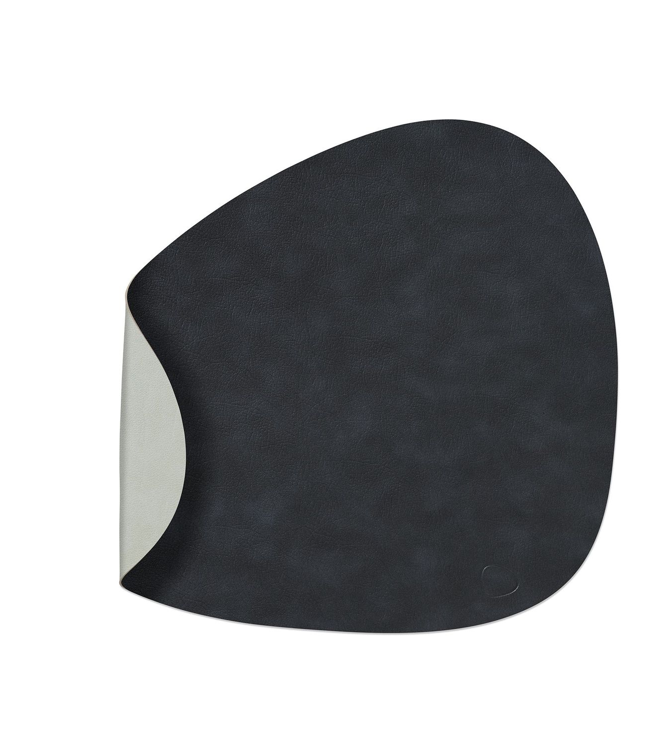 Lind DNA - Tovaglietta Double Curve Cloud black/Nupo metallic 37x44 cm