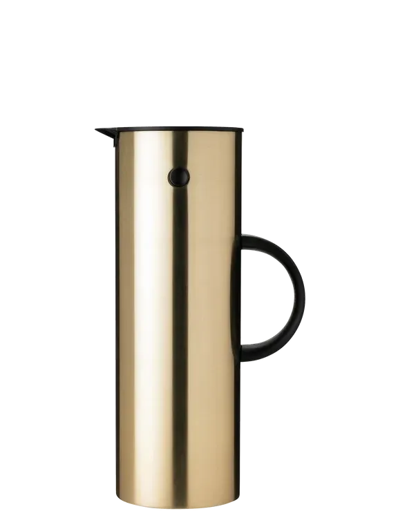 Caraffa sottovuoto 1 l Brushed Brass EM - Stelton