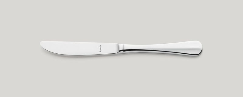 Amefa - Coltello da dessert manico pieno 211 mm Baguette