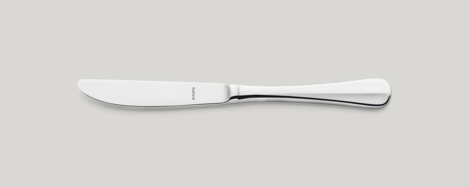 Amefa - Coltello da dessert manico pieno 211 mm Baguette