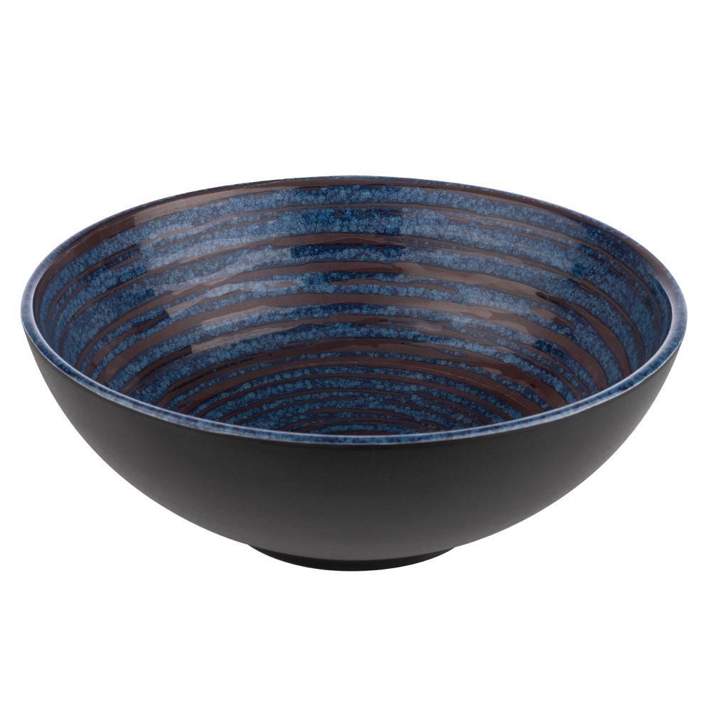 APS - Ciotola "Loops" 24 cm 1,8L Blu, Grigio