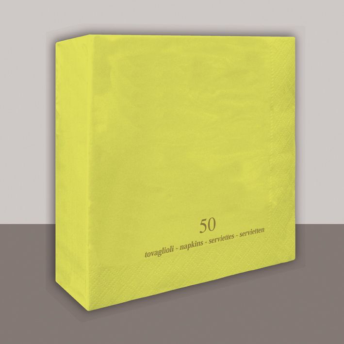 Tovagliolo Bambù 2 veli 33x33 cm 1350 pezzi - Tirolix