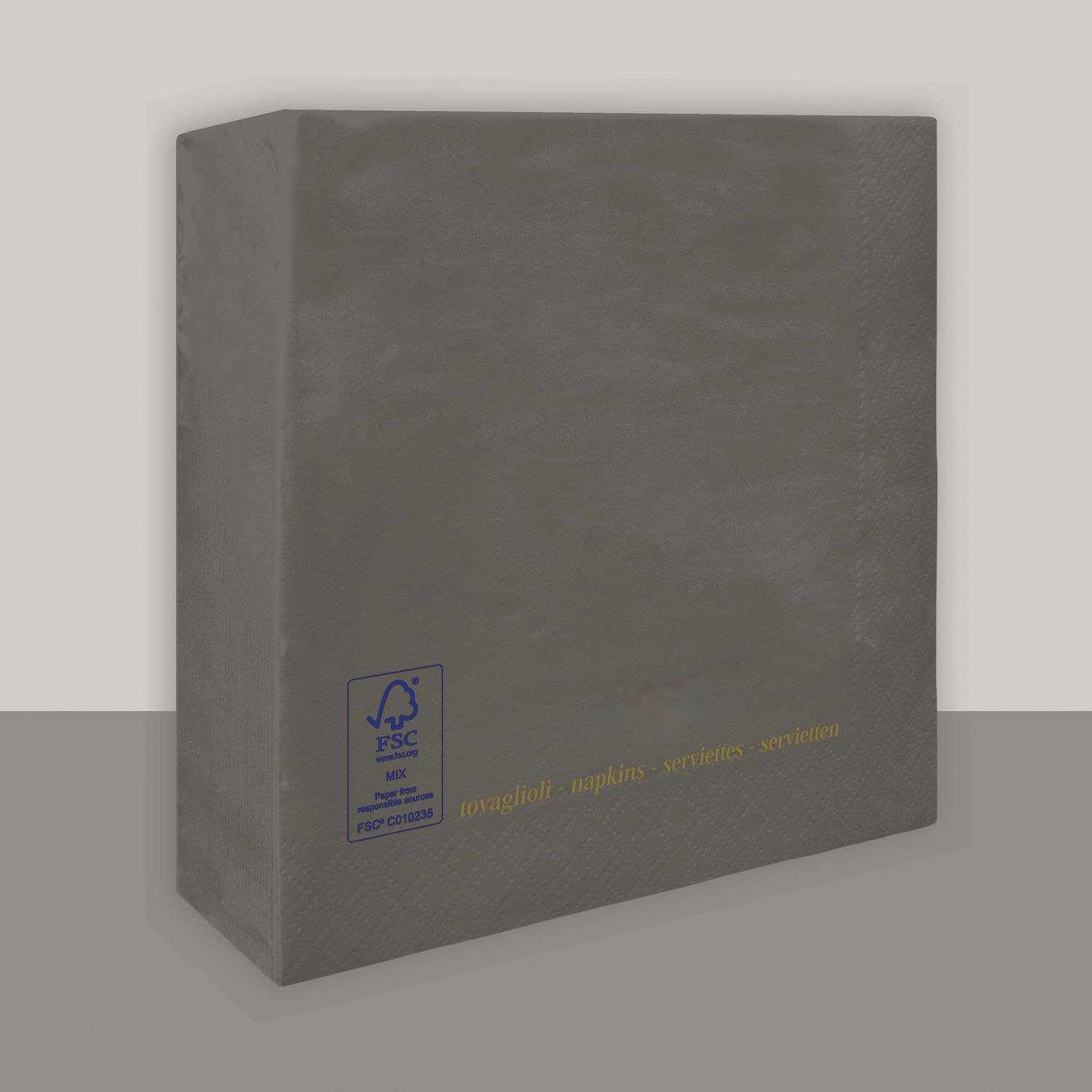 Tovagliolo Stone 2 veli 25x25 cm 3600 pezzi - Tirolix