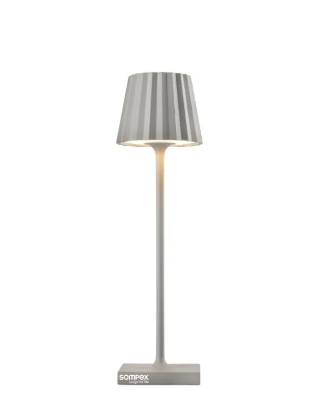 Lampada da tavolo Troll Nano Led Grigio - Sompex