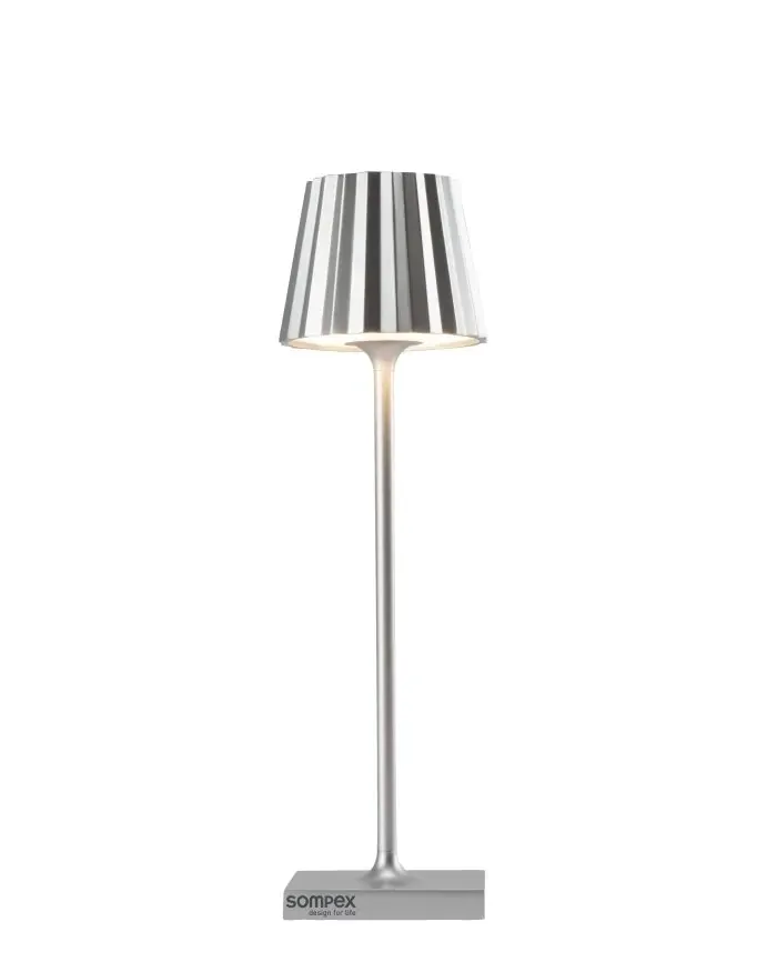 Lampada da tavolo Troll Nano Led Argento - Sompex