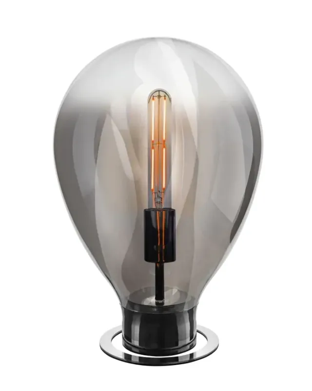 Lampada da tavolo Bolha Led Cromo 44 cm - Sompex