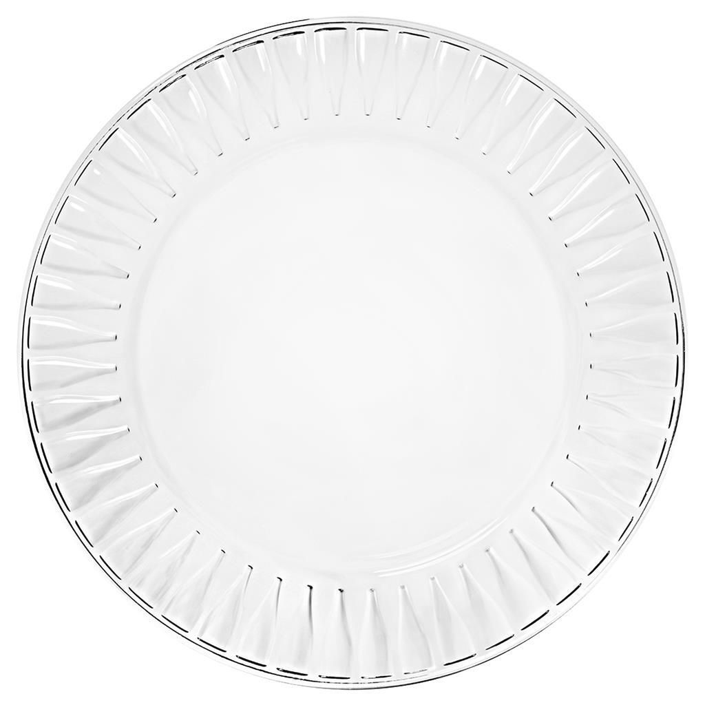 Vetri Delle Venezie - Piatto Piano 32 cm Murano Ottico