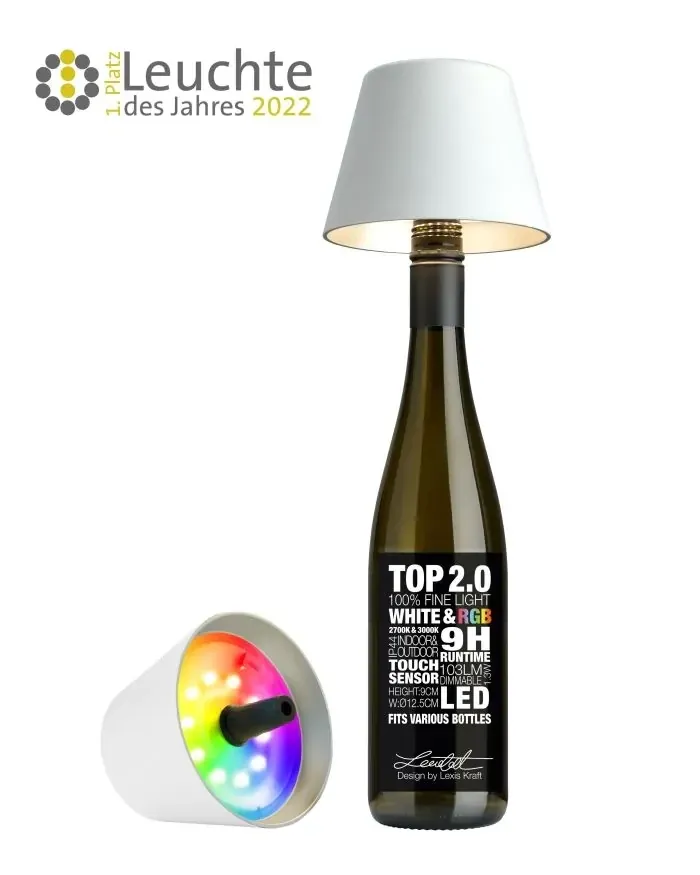 Lampada da tavolo Top 2.0 Led Bianca - Sompex