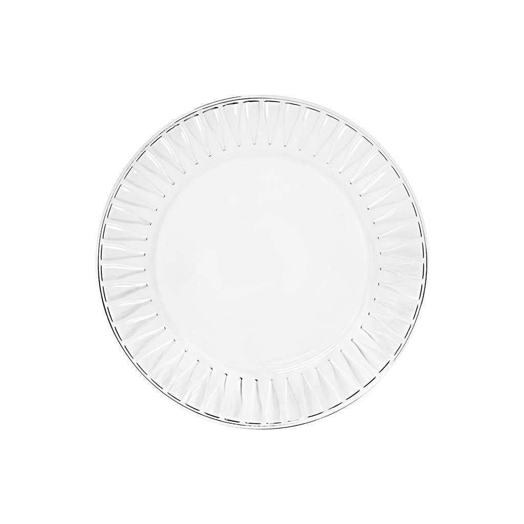 Vetri Delle Venezie - Piatto Piano 15 cm Murano Ottico