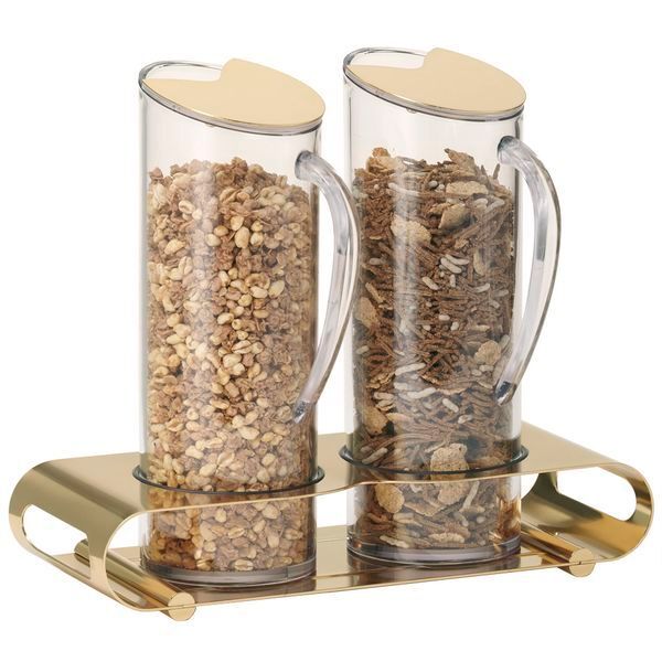Frilich - Due contenitori per muesli Gold 1,5 l Unison