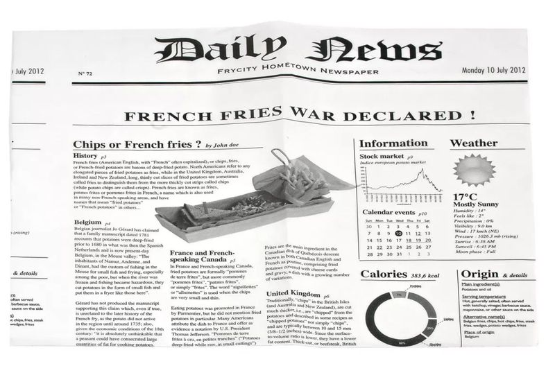 Firstpack - Carta antiunto bianca con design giornale 27 x 35 cm