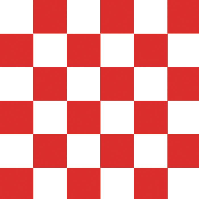 Firstpack - Carta antiunto a scacchi bianco e rosso 27 x 35 cm