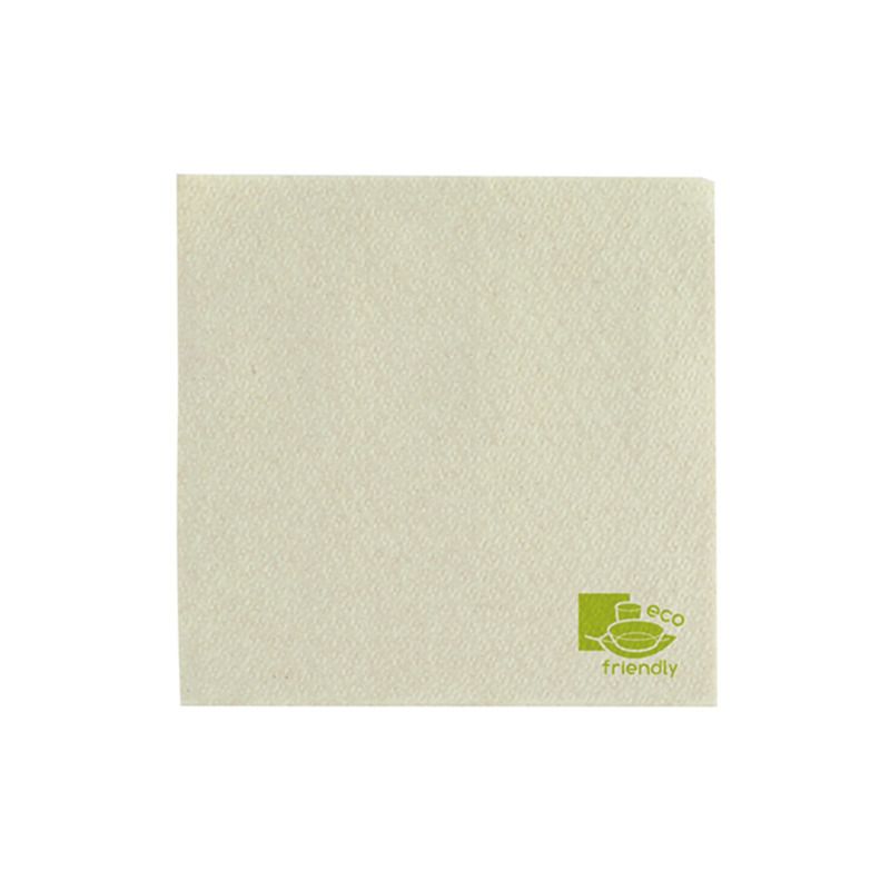 Firstpack - Tovagliolo naturale con logo 30 x 30 cm