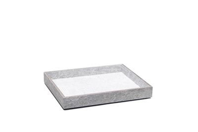 Yegam - Cassetta in finitura cemento GN 1/2 h 4 cm T-Collection