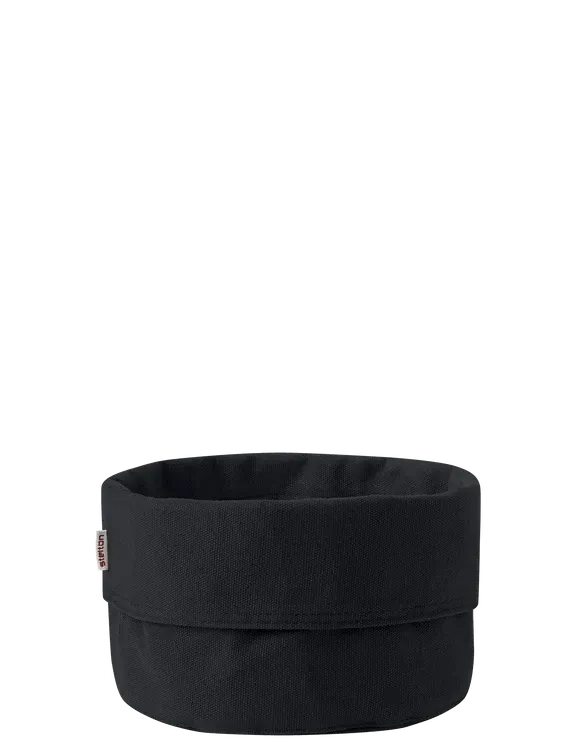 Cesto per pane 23 x 21 cm Nero - Stelton