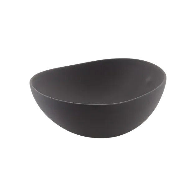 Cookplay - Ciotola per ramen nera opaco 18,5 x 19,5 cm Shell Line