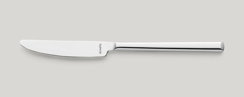 Amefa - Coltello da pranzo manico pieno 225 mm Metropole