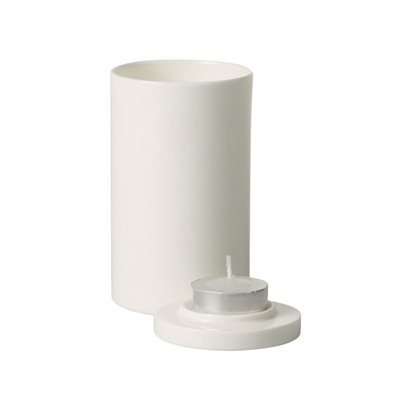Villeroy &amp; Boch, Metrochic Blanc - Portacandele 13 x 7,5 cm