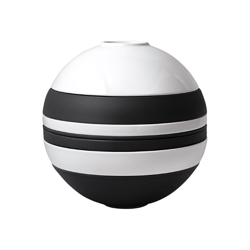 Villeroy &amp; Boch, La Boule Bianco e Nero 24 x 23,5 cm