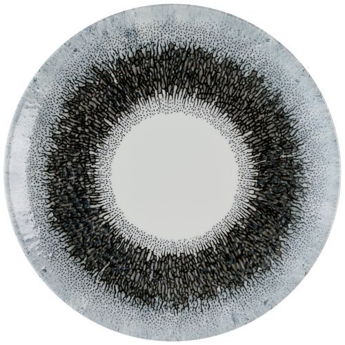 Churchill Piatto piano 21,7 cm Studio Prints Fusion Quartz Black