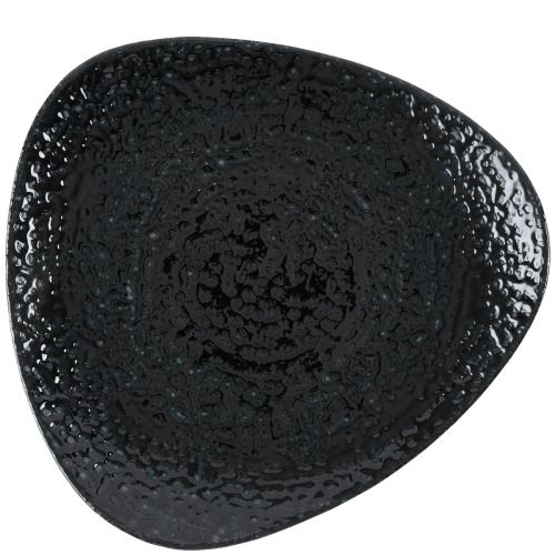 Churchill Piatto triangolare 20,3 cm  Studio Prints Homespun Chroma Carbon