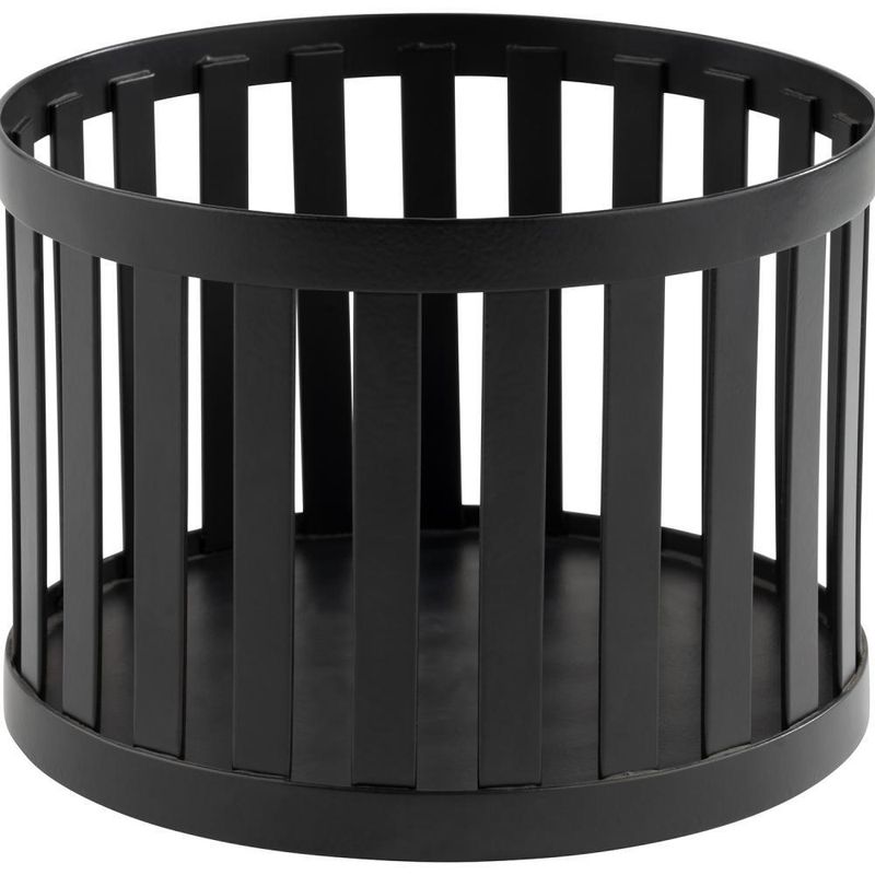 APS - Cesto/Supporto "Aps Plus" 15 cm Nero