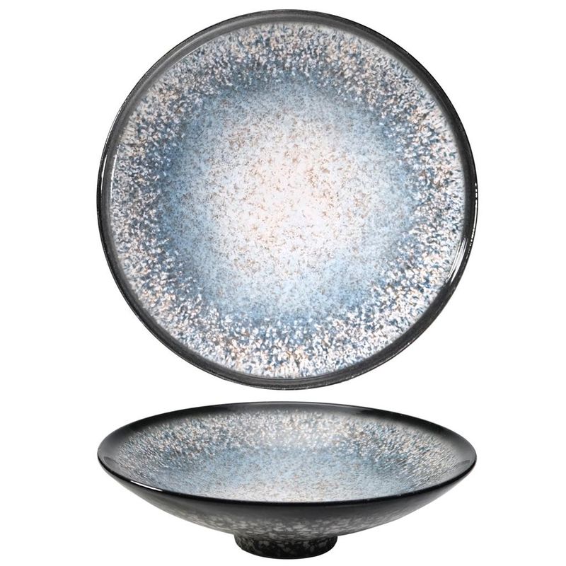 Tirolix - Piatto Fondo 25 cm Azzurro Snow White