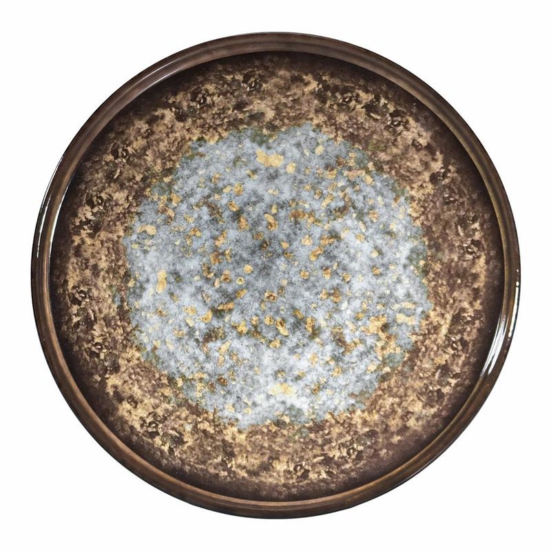 Tirolix - Piatto Piano 26,5 cm Marrone Wall Brown