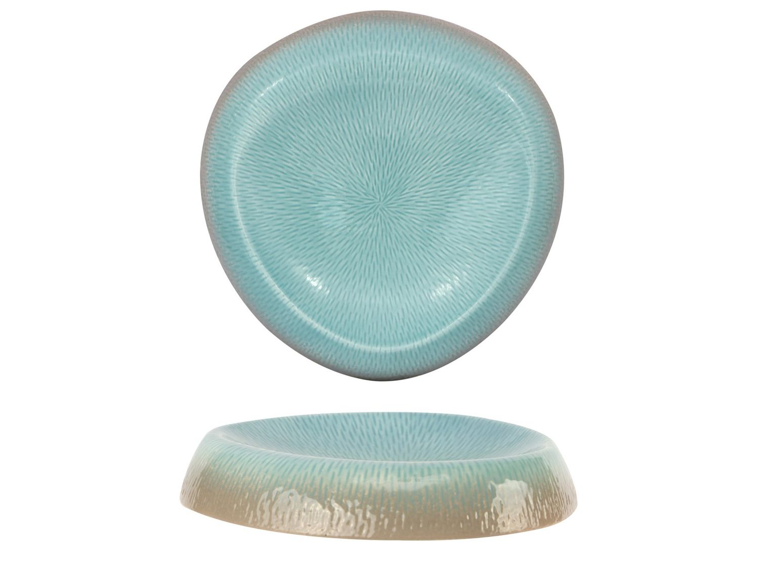 Feng - Piatto alto triangolare 25 cm Maui