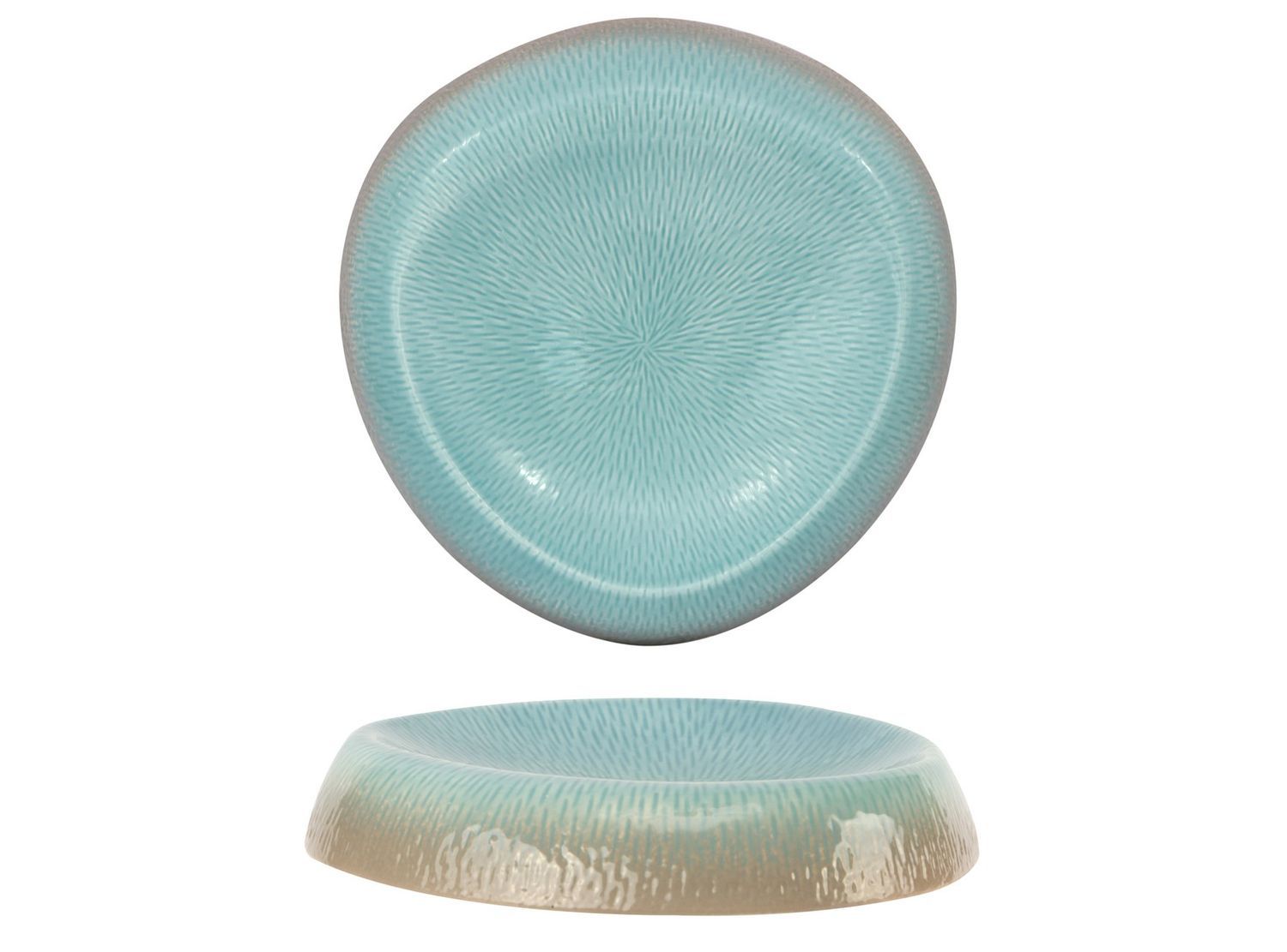 Feng - Piatto alto triangolare 18 cm Maui