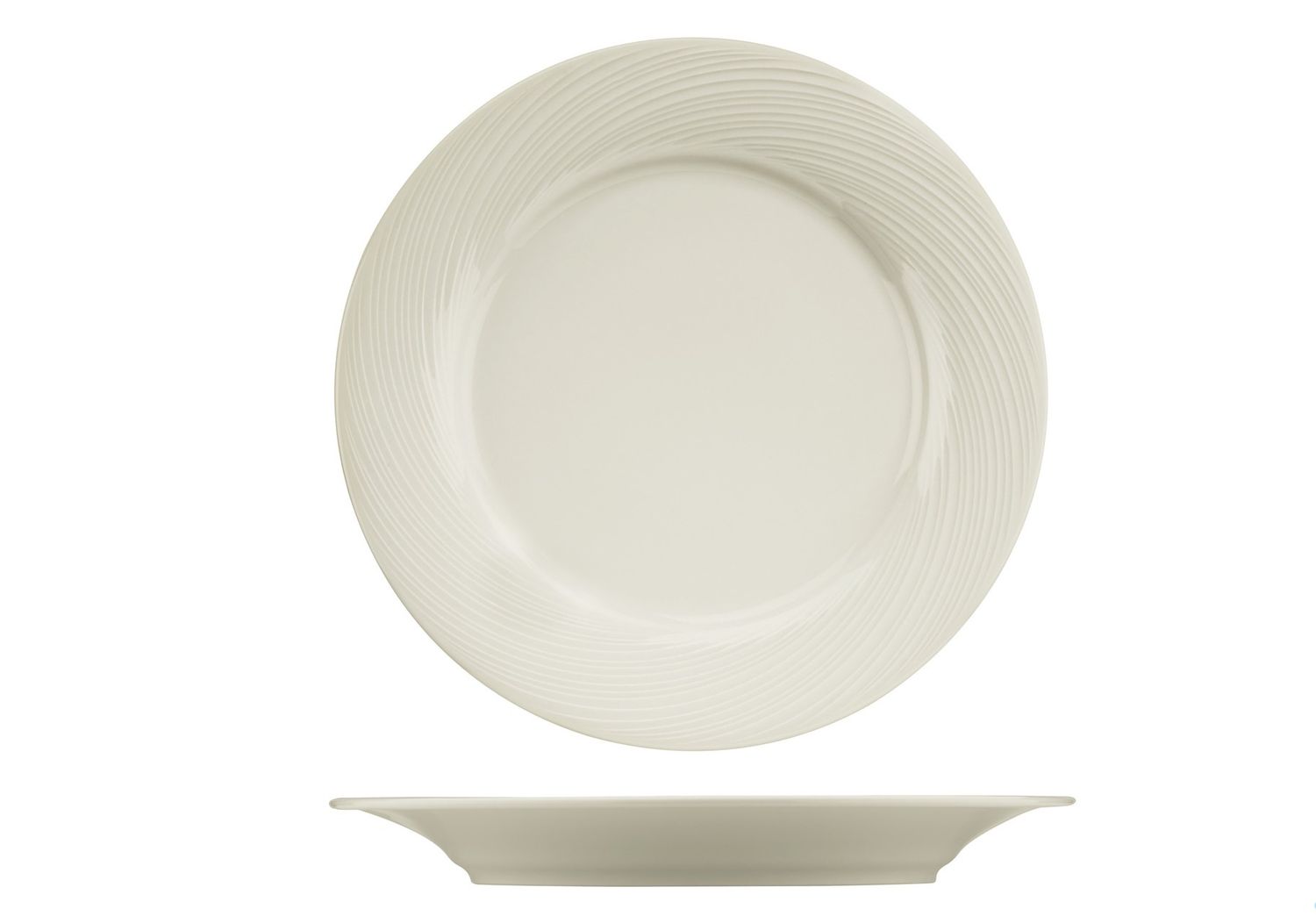 Kutahya Porselen - Piatto piano 16 cm Sempre Avorio