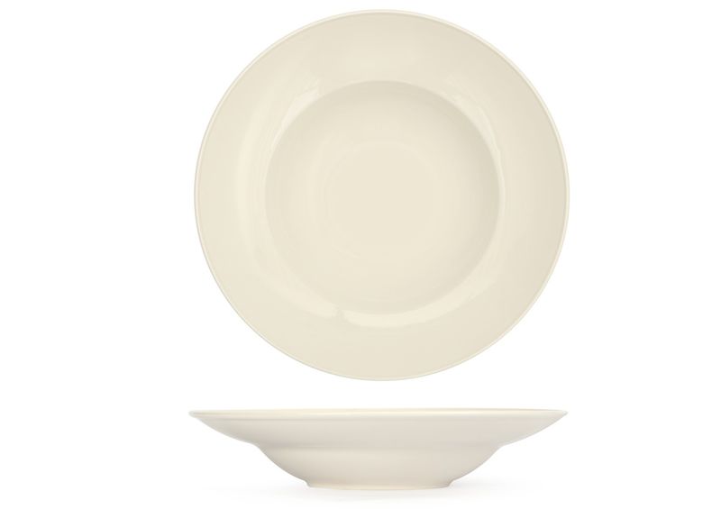 Kutahya Porselen - Pasta bowl 30 cm Pera Avorio