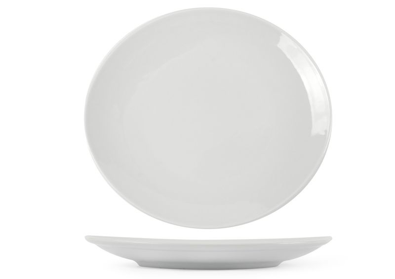 Kutahya Porselen - Piatto bistecca 29 x 27 cm Ent