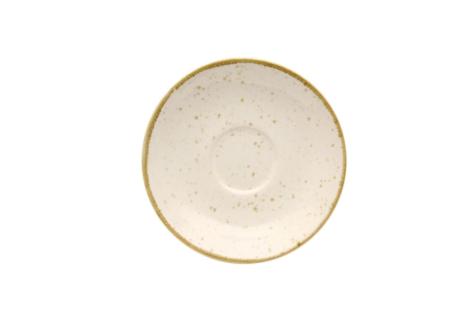 Sango Hospitality - Piatto per tazza caffè 11,7 cm Java Barley Cream