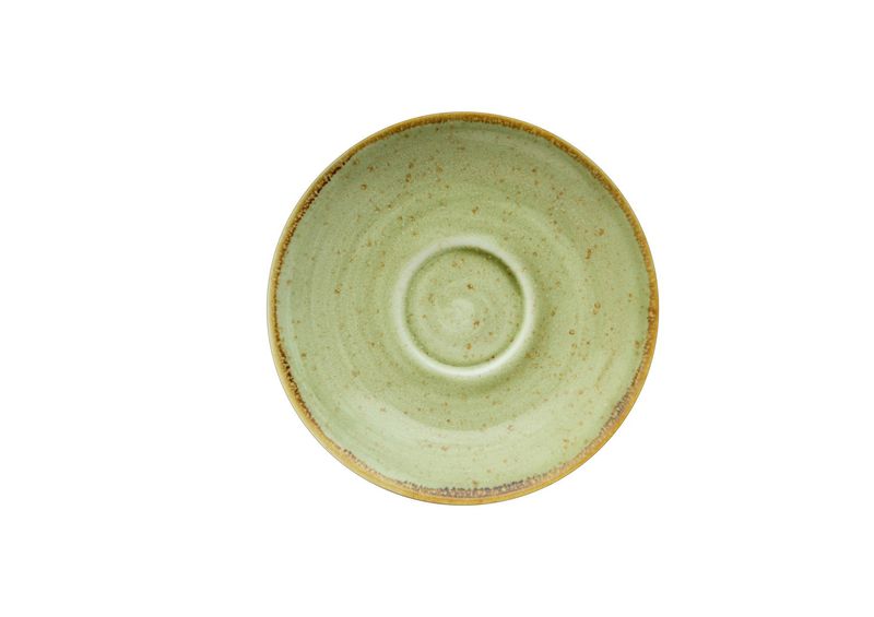 Sango Hospitality - Piatto per tazza caffè 12 cm Java Meadow Green