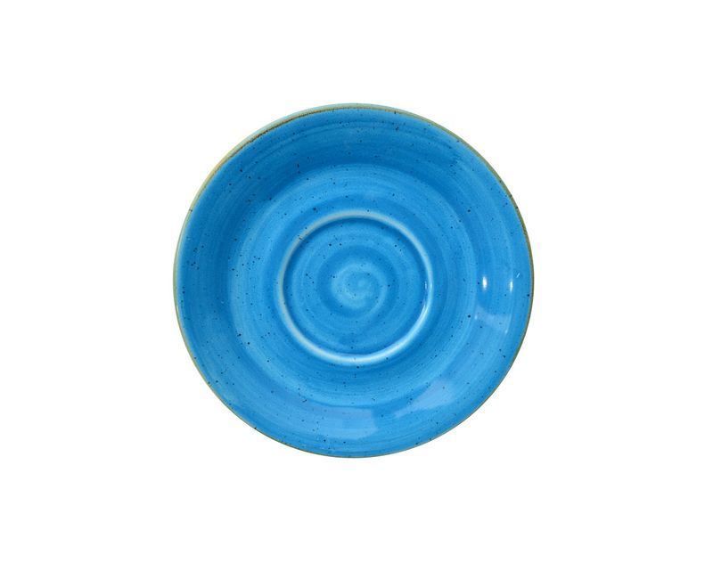 Sango Hospitality - Piatto per tazza caffè 12 cm Java Aqua Blu