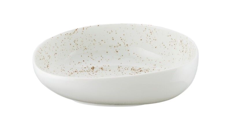 Schönwald - Ciotola asimmetrica 0,45 l Unique White Pottery