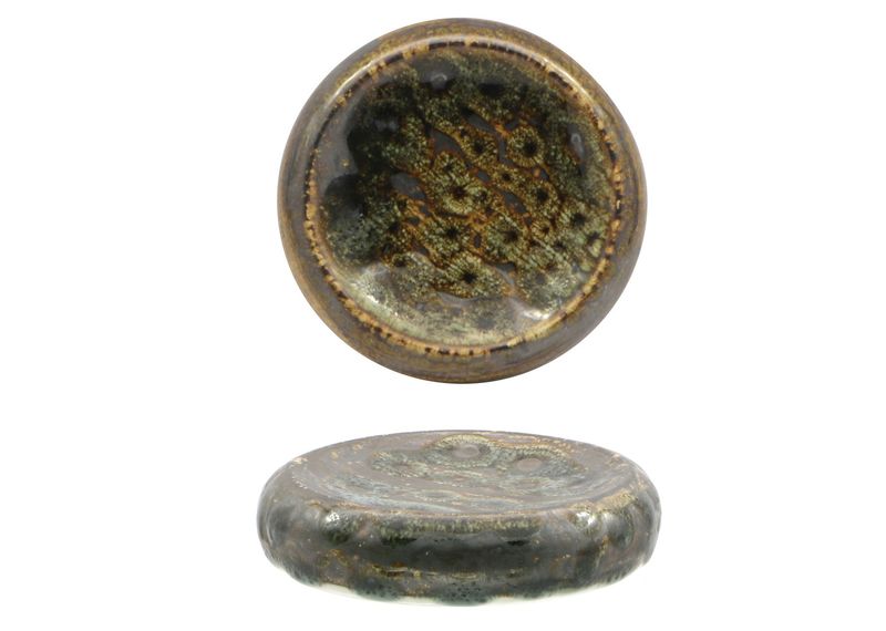 Lioness - Piattino alto tondo 12 cm Matheria Green