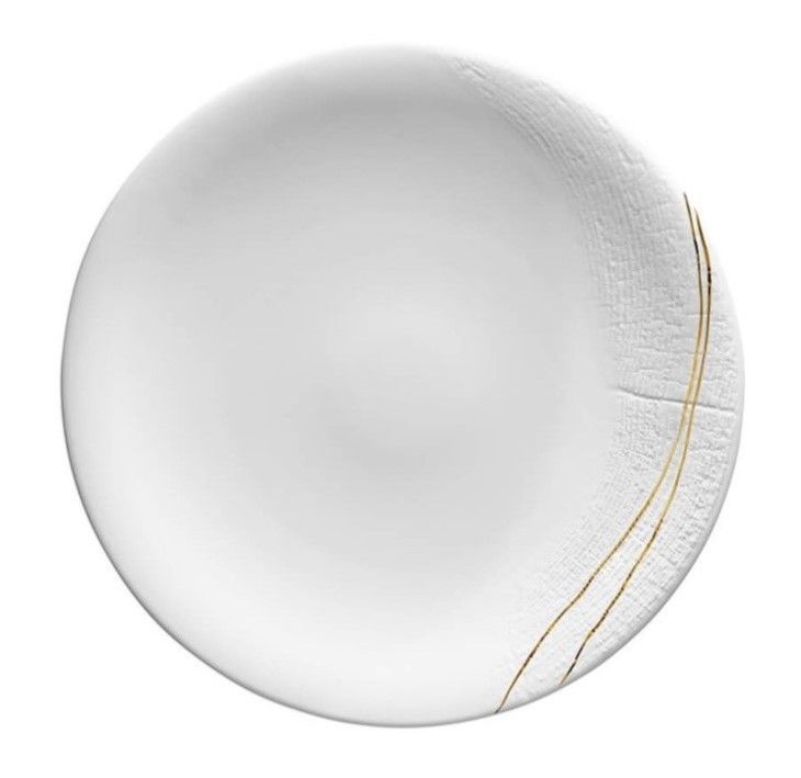 Degrenne - Piatto piano 27 cm Supernature Oro