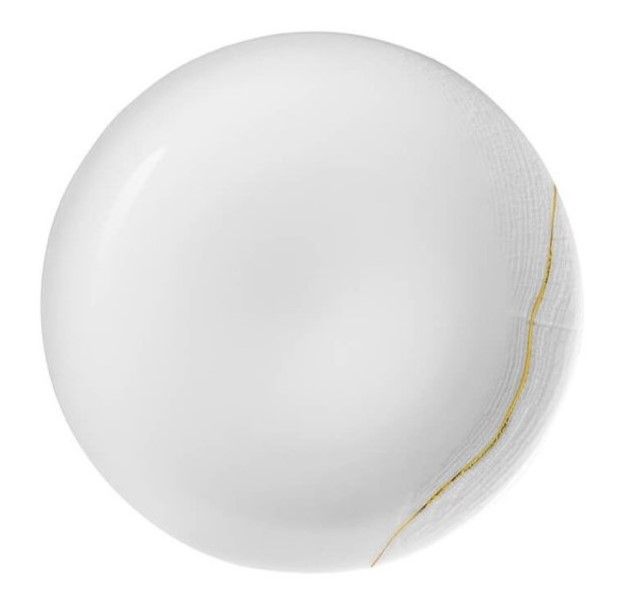 Degrenne - Piatto da dessert 21,5 cm Supernature Oro