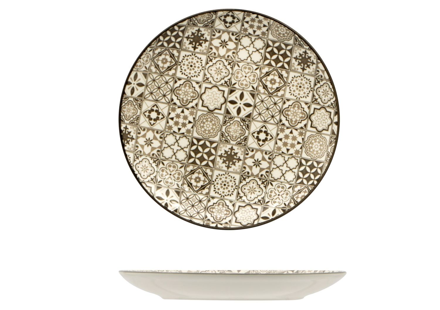 Lioness - Piatto piano 20 cm Sintra Nut