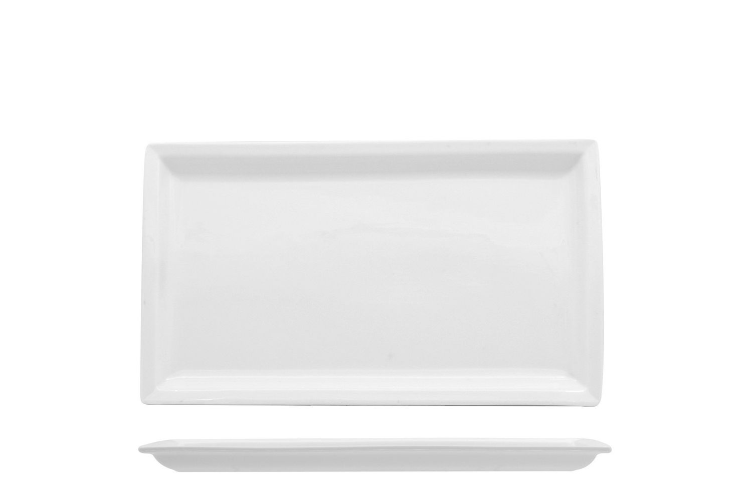 Lioness - Piatto rettangolare 31 x 18 cm Justwhite