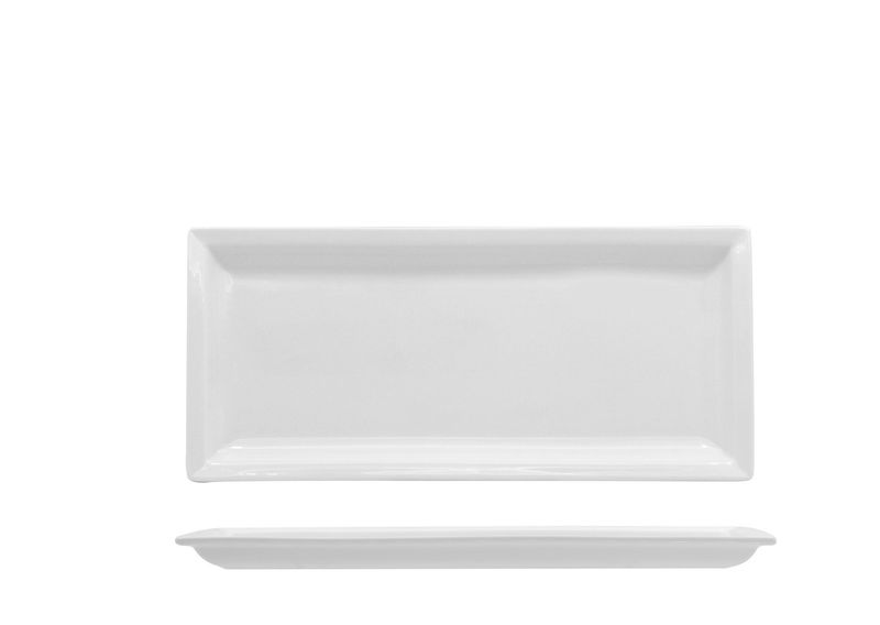 Lioness - Piatto rettangolare 31 x 14 cm Justwhite