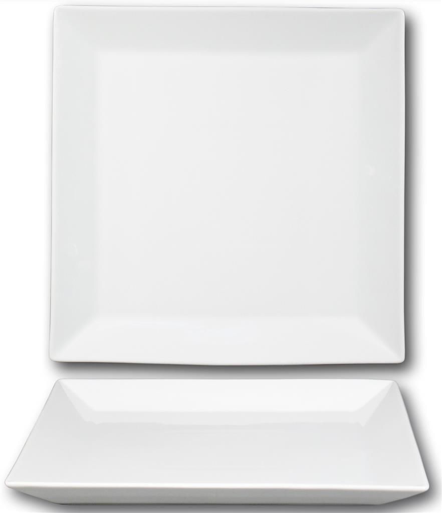 Saturnia - Piatto piano quadro 24 x 24 cm Kimi