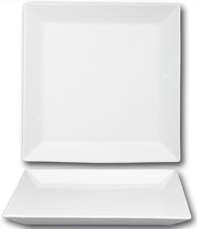 Saturnia - Piatto piano quadro 14 x 14 cm Kimi